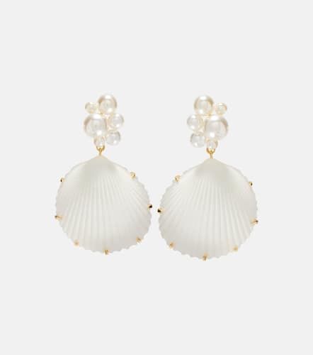 Sela faux-pearl drop earrings - Jennifer Behr - Modalova