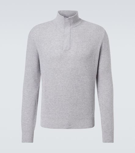 Waffle-knit wool and cashmere sweater - Canali - Modalova