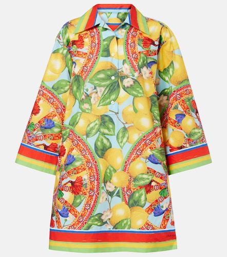 Camisa oversized estampada - Dolce&Gabbana - Modalova