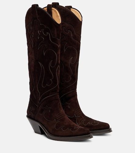 Botas cowboy Capitana de ante - Gabriela Hearst - Modalova