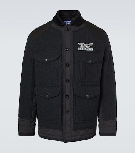 X Filson embroidered quilted wool field jacket - Junya Watanabe - Modalova