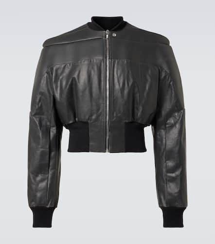 Rick Owens Chaqueta de piel cropped - Rick Owens - Modalova