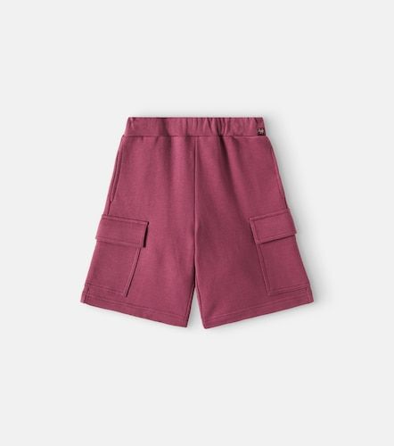 Shorts cargo de jersey de algodón - Il Gufo - Modalova