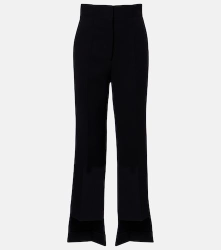 Rae high-rise crepe flared pants - Khaite - Modalova