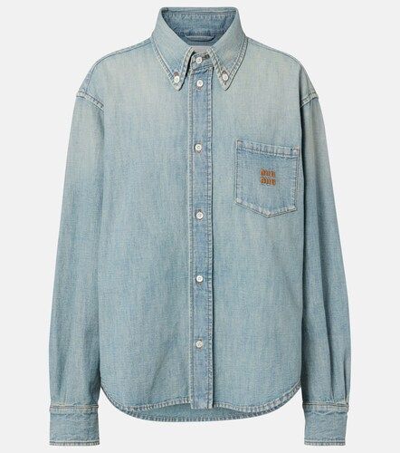 Miu Miu Hemd aus Chambray - Miu Miu - Modalova