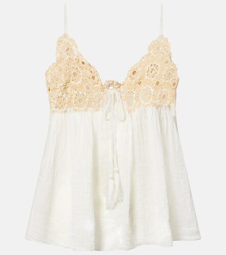 Top Alessia in cotone con crochet - Ulla Johnson - Modalova