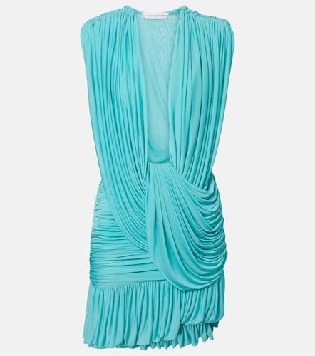 Ripple draped asymmetric minidress - Christopher Esber - Modalova