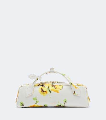 Le Teckel floral top-handle bag - Alaia - Modalova