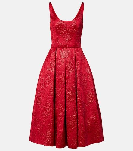 Midikleid Asher aus Jacquard - Safiyaa - Modalova