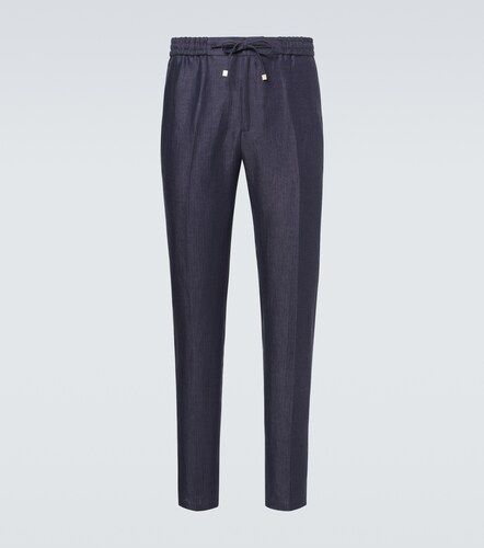 Etro Linen slim pants - Etro - Modalova
