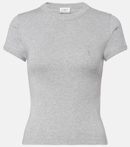 Camiseta Cassandre de jersey de algodón - Saint Laurent - Modalova