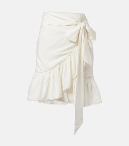 Mempster ruffled wrap skirt - Marant Etoile - Modalova