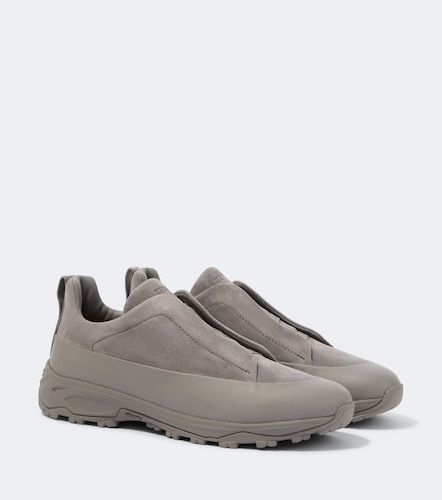 Sneakers Triple Stitch Monte aus Veloursleder - Zegna - Modalova