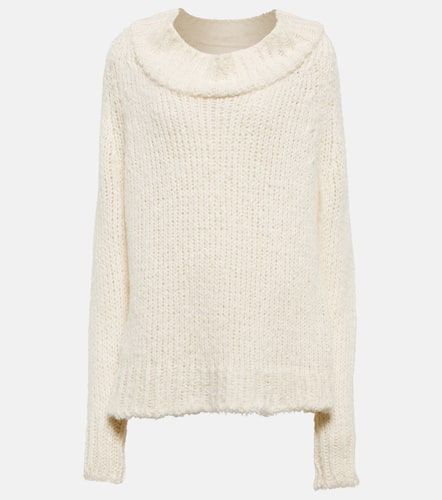 Katleen silk and linen sweater - Ann Demeulemeester - Modalova