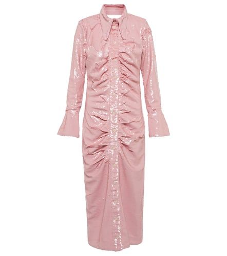 Ganni Sequined shirt dress - Ganni - Modalova
