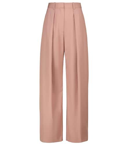 Pleated wide-leg pants - Victoria Beckham - Modalova