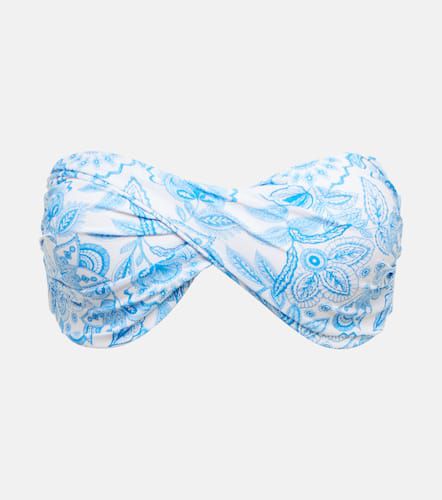 Martinique printed bandeau bikini top - Melissa Odabash - Modalova