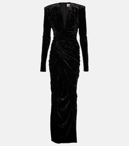 Alexandre Vauthier Velvet gown - Alexandre Vauthier - Modalova