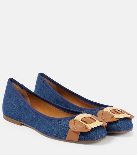 Chany denim ballet flats - See By Chloe - Modalova