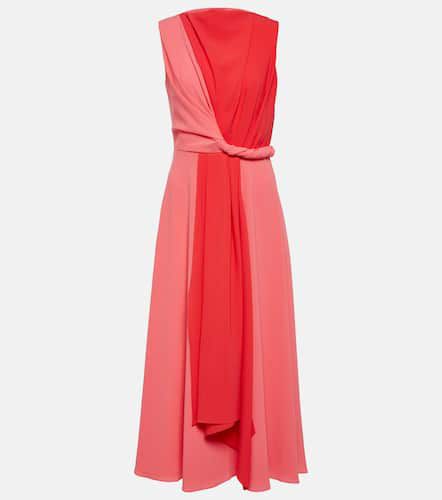 Parsa asymmetrical crÃªpe midi dress - Roksanda - Modalova