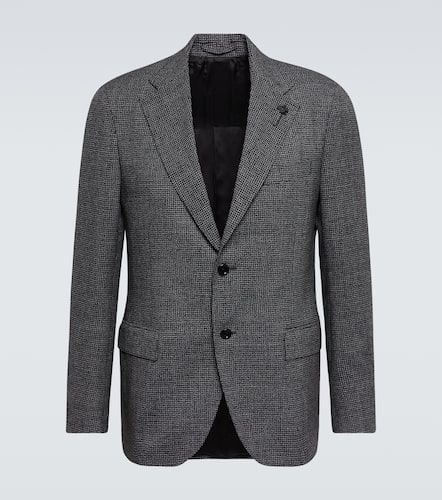 Lardini Checked wool-blend blazer - Lardini - Modalova