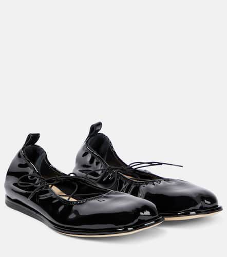 Patent leather ballet flats - Simone Rocha - Modalova