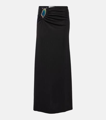 Moodstone ruched maxi skirt - Christopher Esber - Modalova