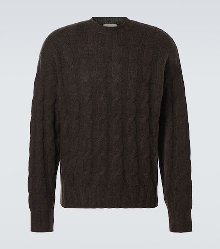 Cable-knit cashmere sweater - Le Kasha - Modalova