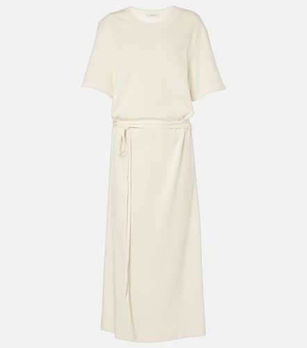 Belted cotton jersey midi dress - Lemaire - Modalova