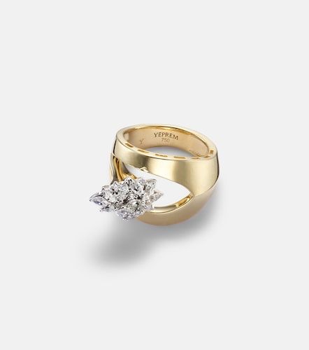 Anillo Golden Strada de oro de 18 ct con diamantes - Yeprem - Modalova