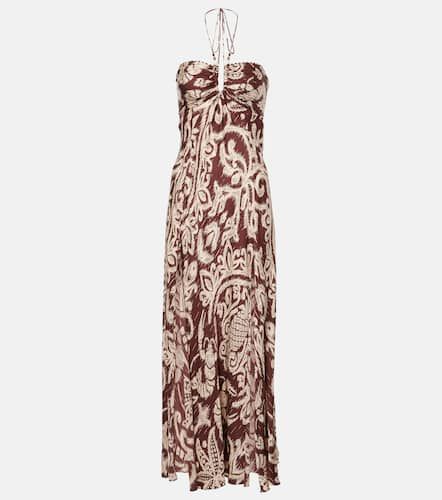 Carla beaded halterneck maxi dress - Poupette St Barth - Modalova