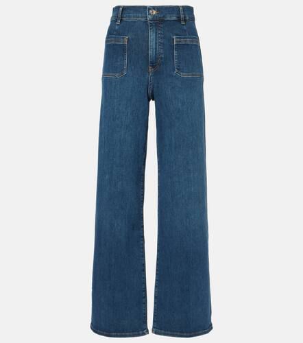 Le Slim Palazzo high-rise wide-leg jeans - Frame - Modalova