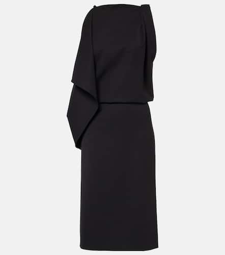 Elena draped wool-blend midi dress - Proenza Schouler - Modalova