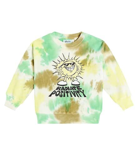 Memphis tie-dye cotton sweatshirt - Molo - Modalova