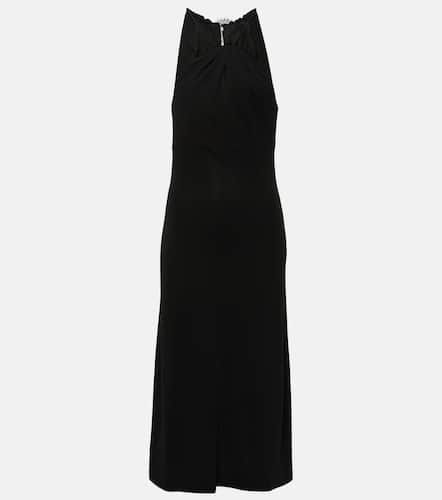 Lace-trimmed crÃªpe midi dress - Givenchy - Modalova