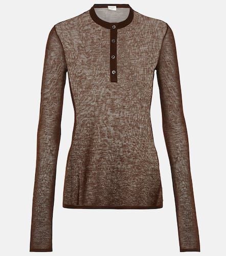 Saint Laurent Henley shirt - Saint Laurent - Modalova