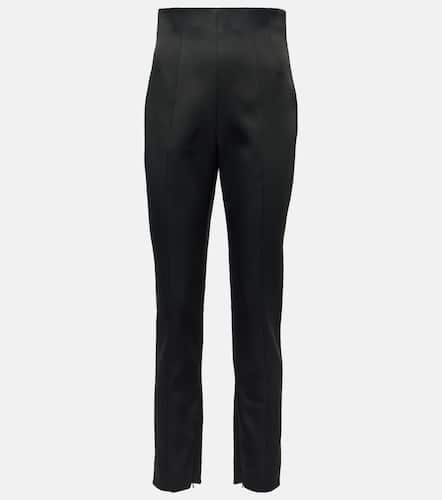 Khaite Lenn satin slim pants - Khaite - Modalova