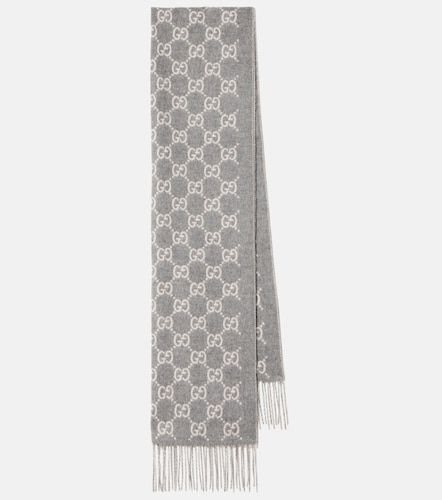 Bufanda de cachemir con GG y flecos - Gucci - Modalova