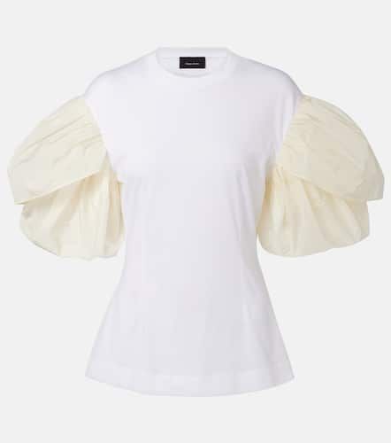 T-shirt in jersey di cotone con maniche a sbuffo - Simone Rocha - Modalova