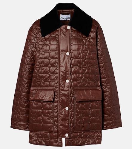 Ganni Technical quilted jacket - Ganni - Modalova
