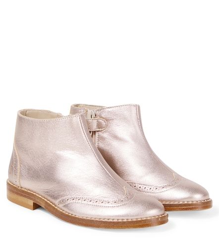 Botines Jannete de piel metalizada - Bonpoint - Modalova