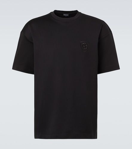 Camiseta de jersey de algodón - Giorgio Armani - Modalova