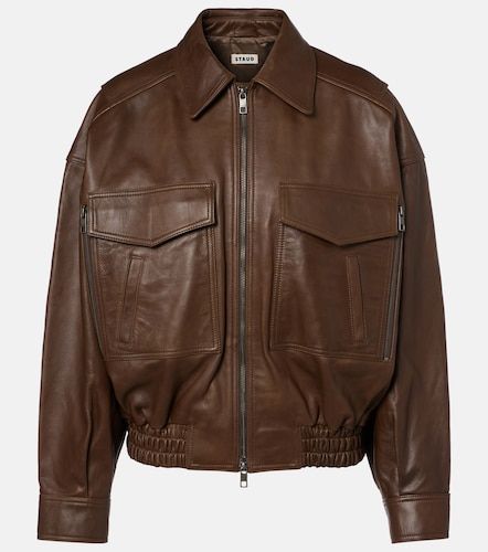 Staud Bomber Eugene in pelle - Staud - Modalova
