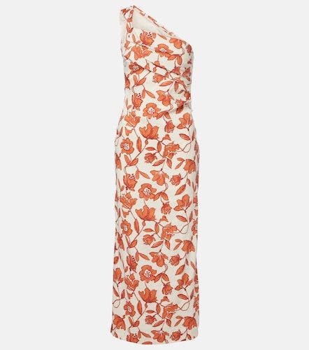 One-Shoulder-Midikleid Chloe aus einem Leinengemisch - SIR - Modalova