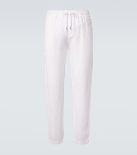 Pantalones rectos de lino - Thom Sweeney - Modalova
