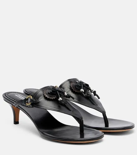 Ekyne embellished leather thong sandals - Isabel Marant - Modalova