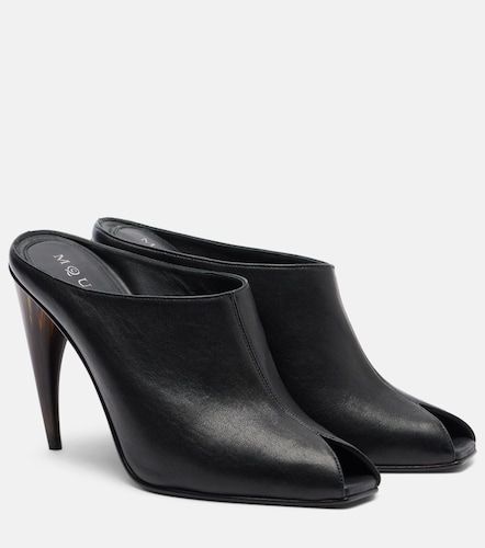 McQueen Leather mules - McQueen - Modalova