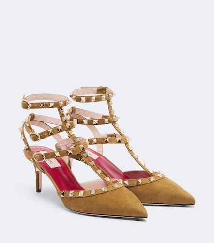 Rockstud suede pumps - Valentino Garavani - Modalova