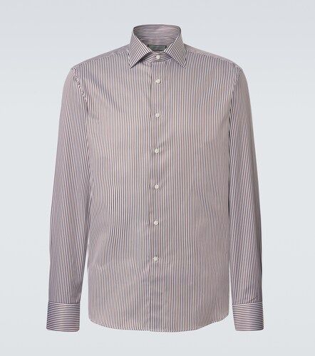 Canali Camicia in cotone a righe - Canali - Modalova