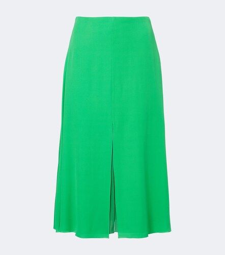 Silk georgette midi skirt - Valentino Garavani - Modalova